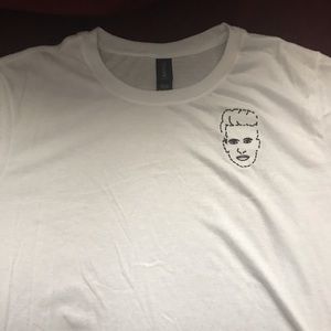 Limited edition Panic at the disco white tee